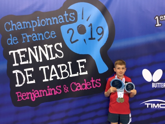 compass talent Flavien Coton table tennis player