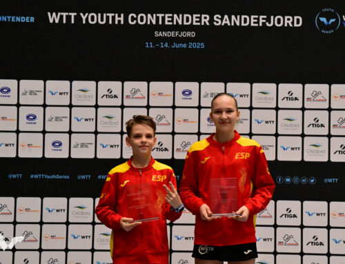 Ladimir mixed doubles champion in Sandefjord