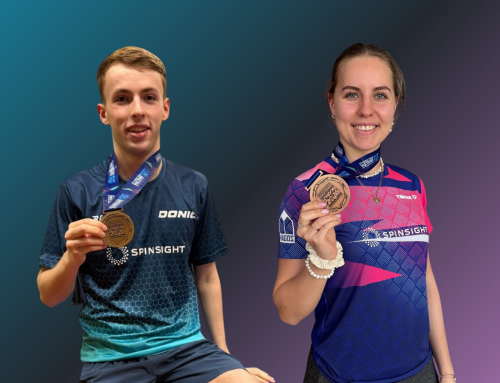 Flavien and Annett win medals at the World Team Championships